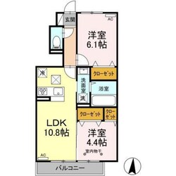 ベルシエールの物件間取画像